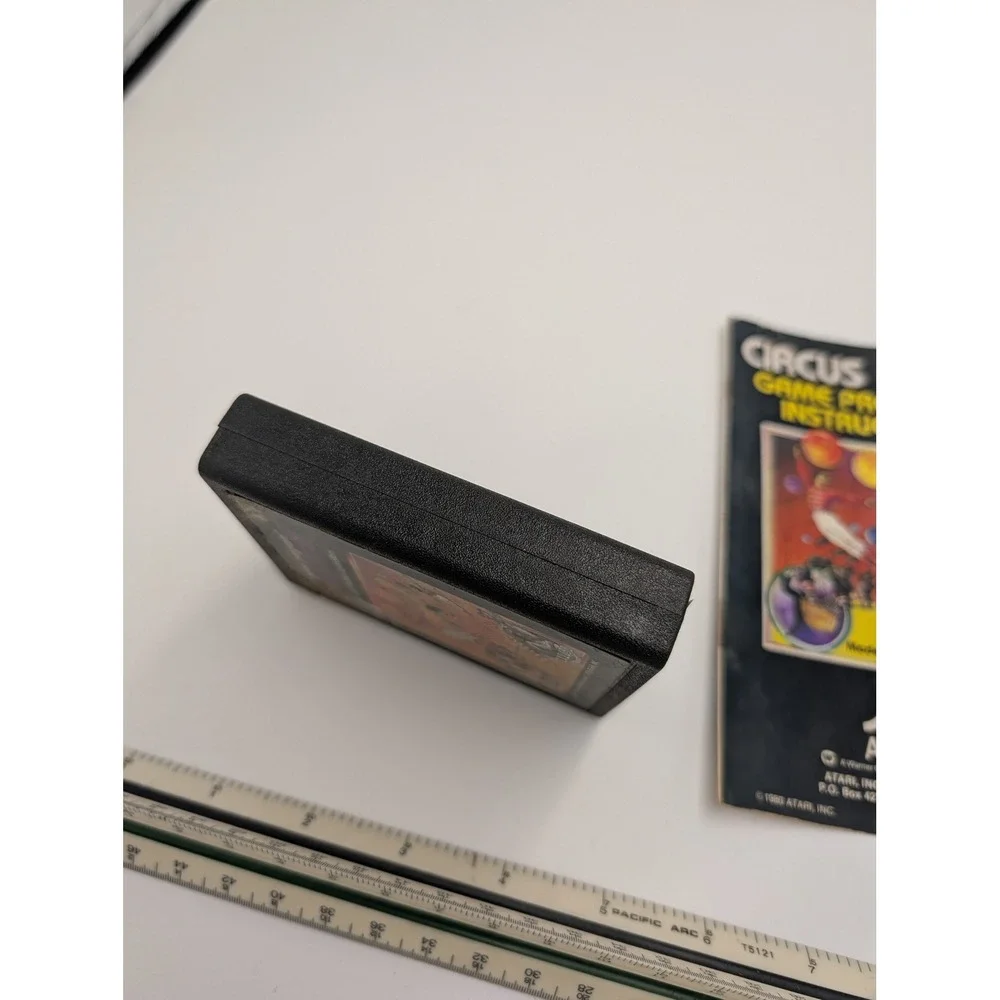 Circus‎ Atari 2600 Game Cartridge CX2630 with Original Instruction Manual 1978